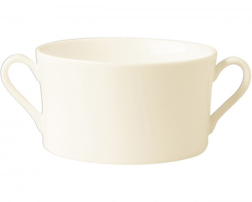 Tasse à bouillon rond ivoire porcelaine vitrifiée 35 cl Ø 11 cm Fine Dine Rak