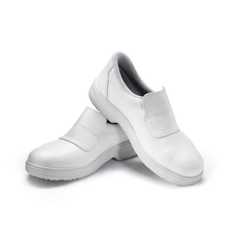 Chaussures mocassin de sécurité mixte blanc 42 Tony Nordways