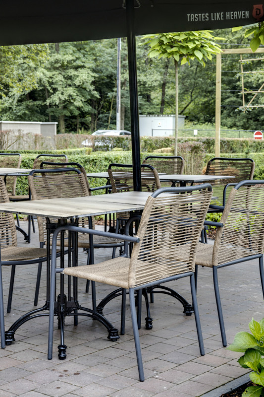 Pied de table noir 60x60x70 cm Empire Flexmob