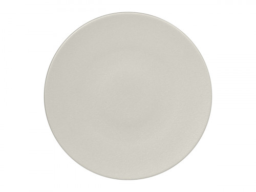 Assiette plate rond Blanc sable porcelaine vitrifiée Ø 29 cm Neo Fusion Rak
