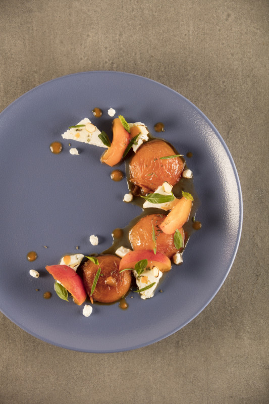 Assiette plate rond blanc porcelaine vitrifiée Ø 26,7 cm Neo Fusion Rak