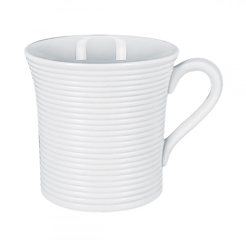 Tasse à thé rond blanc porcelaine vitrifiée 20 cl Ø 7,7 cm Evolution Rak