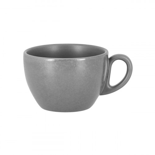 Tasse à thé rond gris porcelaine vitrifiée 20 cl Ø 8,7 cm Shale Rak