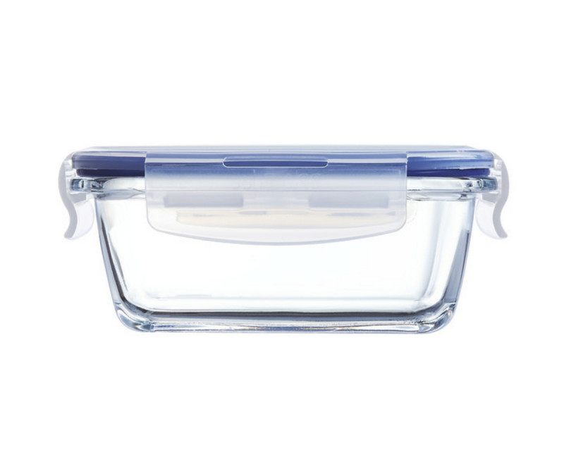 Boîte avec couvercle rectangulaire transparent verre trempé 14,04 cm Pure Box Active Luminarc