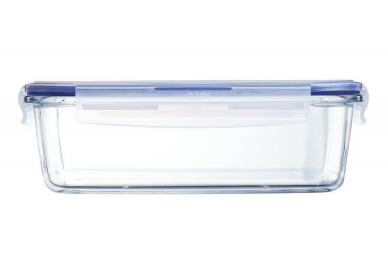 Boîte avec couvercle rectangulaire transparent verre trempé 24,1 cm Pure Box Active Luminarc