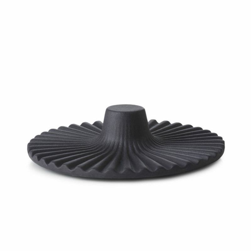 Couvercle seul pour théière rond noir porcelaine culinaire Ø 8 cm Pekoe Revol