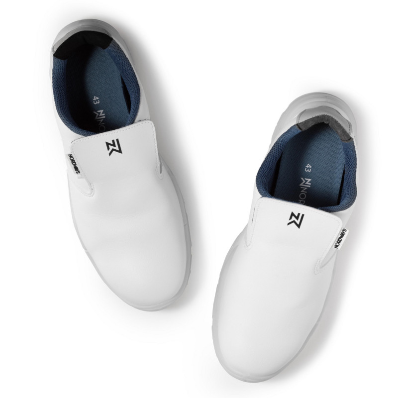 Mocassins de sécurité blanc 37 Brice Plus Nordways