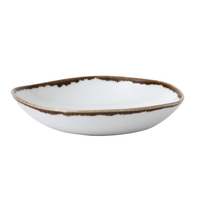 Assiette plate rond blanc porcelaine Ø 26,4 cm Harvest Dudson