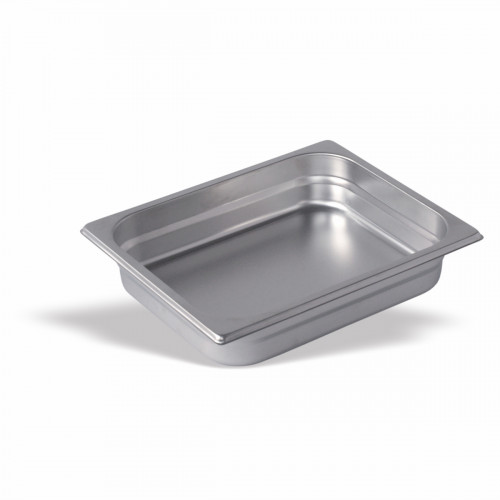 Bac GN 1/2 inox 18/10 P2 cm 1,2 L Pujadas