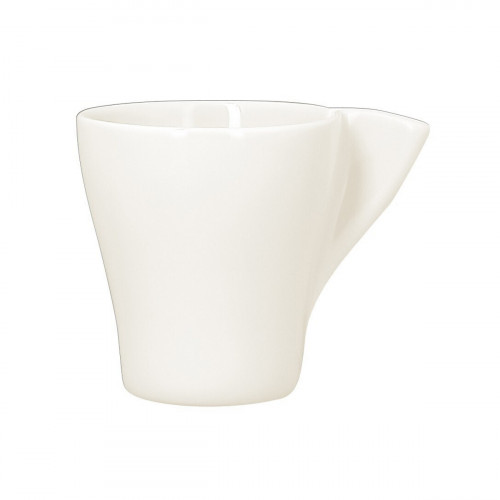 Tasse à café ivoire porcelaine vitrifiée 14,5 cl Ø 7 cm Swirls Rak