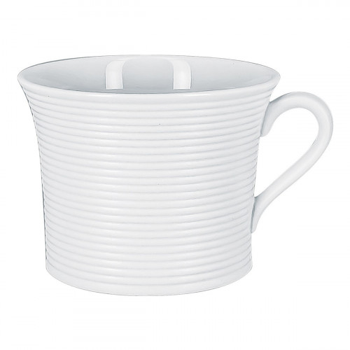 Tasse à déjeuner blanc porcelaine vitrifiée 30 cl Ø 9,7 cm Evolution Rak