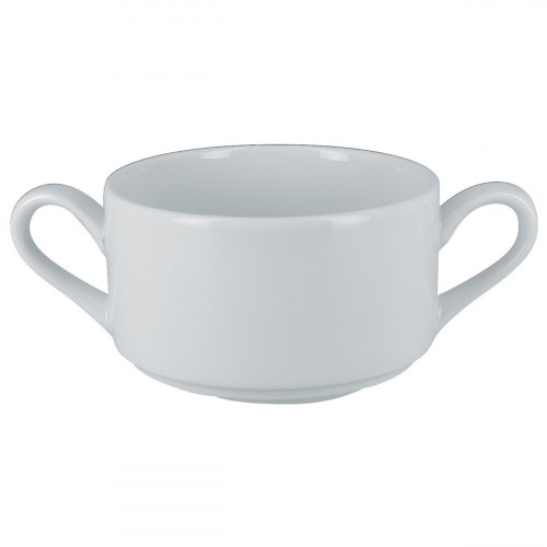 Tasse à bouillon blanc porcelaine vitrifiée 30 cl Ø 9,8 cm Access Rak