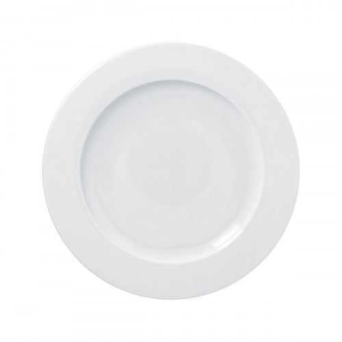 Assiette plate rond blanc porcelaine vitrifiée Ø 25,1 cm Access Rak