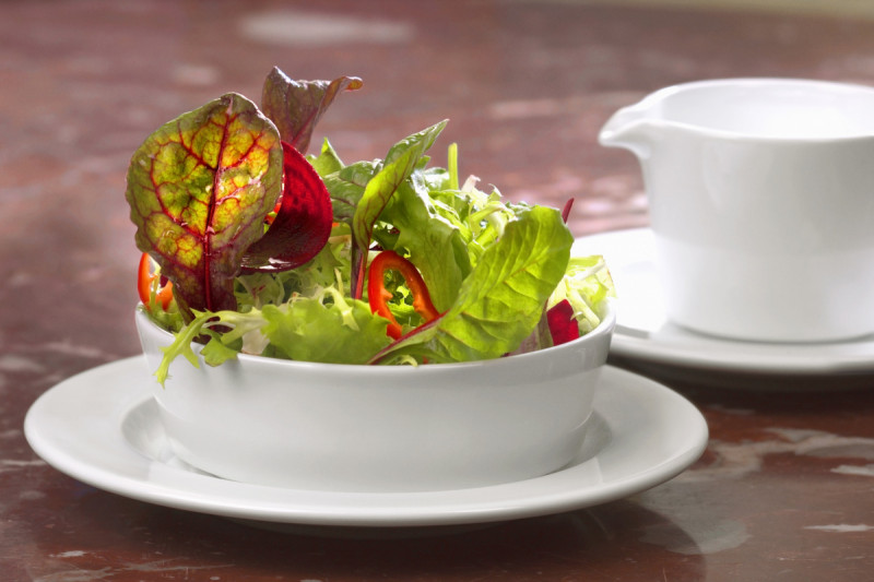 Assiette plate rond blanc porcelaine vitrifiée Ø 29,2 cm Access Rak