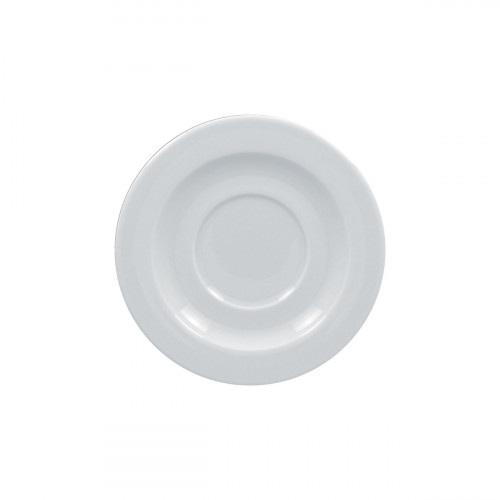 Sous tasse à bouillon blanc porcelaine vitrifiée Ø 17 cm Access Rak