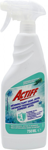 Nettoyant dégraissant désinfectant sans javel 750 ml