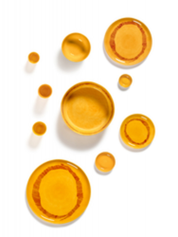 Tasse à thé rond sunny yellow grès émaillé 33 cl Ø 8,5 cm Feast By Ottolenghi Serax
