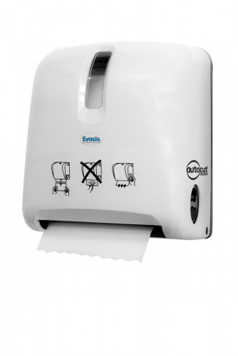 Distributeur essuie-mains blanc 37x25x34 cm