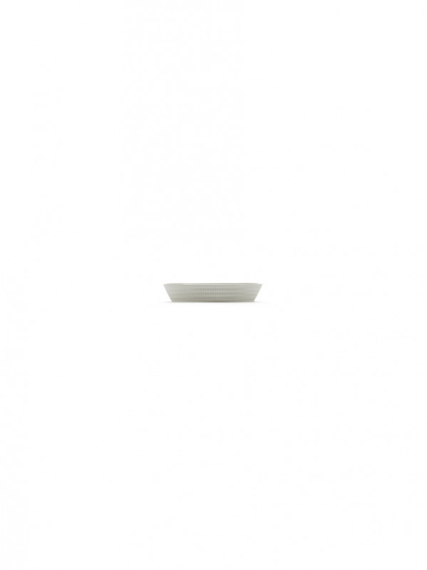 Assiette coupe plate rond blanc porcelaine Ø 8 cm Nido Serax