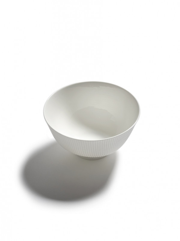 Bol rond blanc porcelaine Ø 18 cm Nido Serax