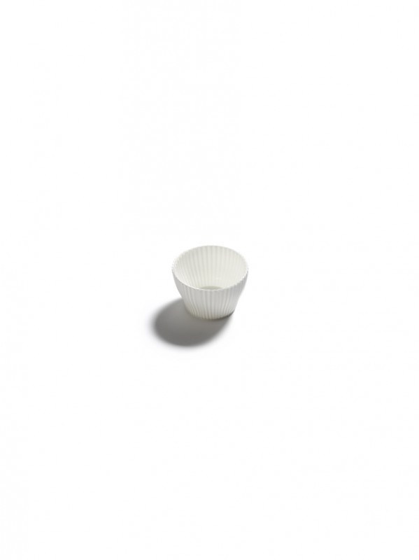 Bol conique blanc porcelaine Ø 6 cm Nido Serax