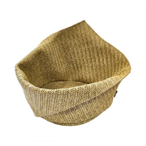 Panière de buffet polypropylène (pp) paille Ø 30 cm 15x30 cm Pampa Sonolys