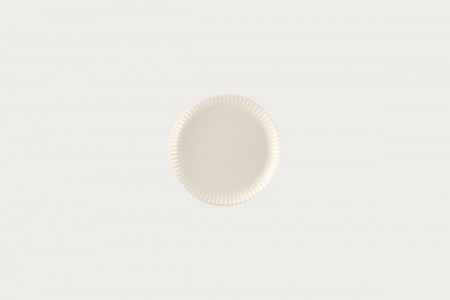 Assiette coupe plate rond blanc porcelaine Ø 14,8 cm Spectra Rak