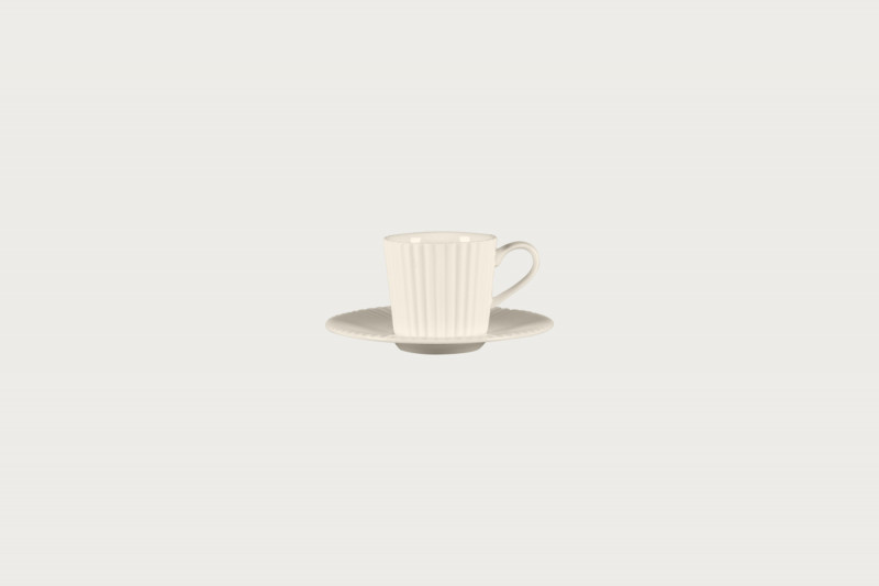 Tasse à espresso rond blanc porcelaine 8,6 cl Ø 6,1 cm Spectra Rak