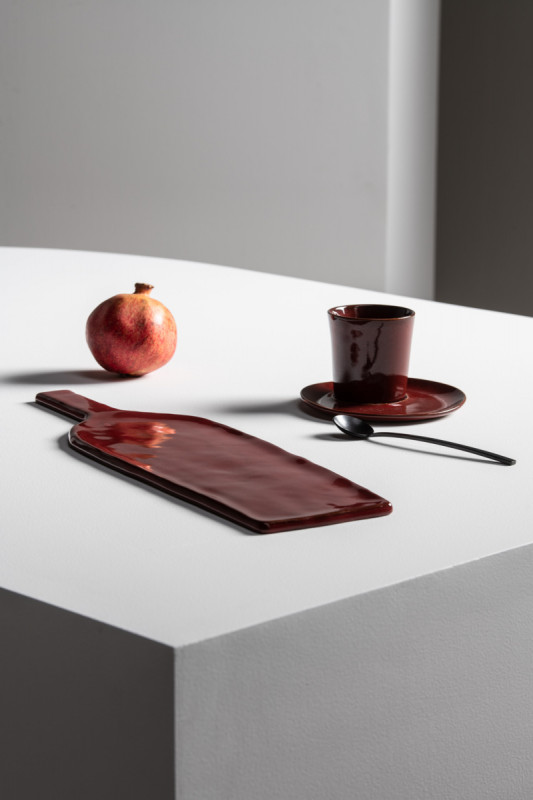 Gobelet rond Venetian red grès émaillé Ø 8,5 cm La Mère Serax