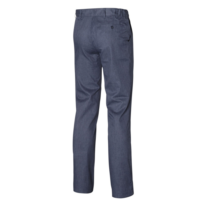 Pantalon de cuisine homme denim bleu 60 Pebeo Molinel