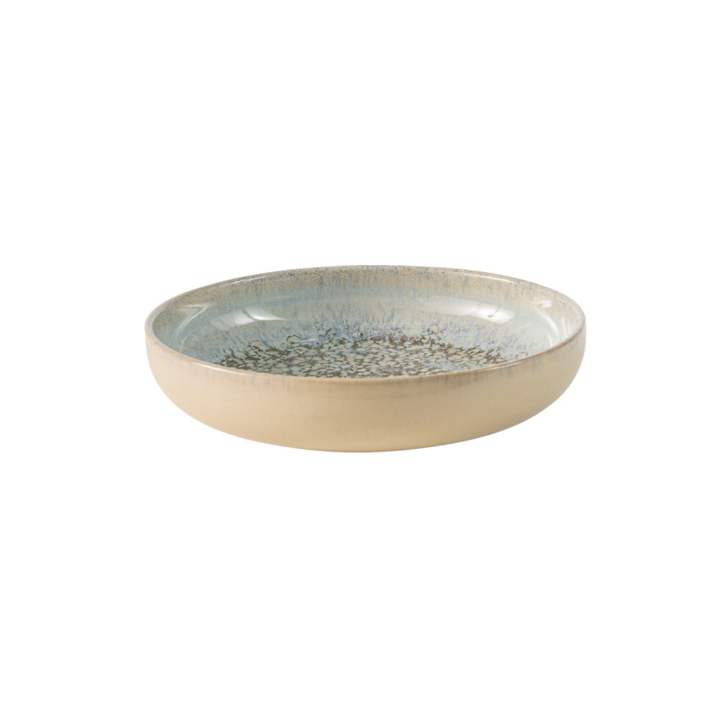 Assiette creuse rond grès Ø 22 cm Tropic Accolade