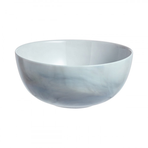Coupelle rond marbre gris verre opal Ø 12 cm Diwali Luminarc
