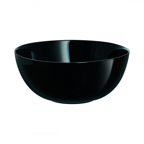 Coupelle rond noir verre trempé Ø 12 cm Diwali Luminarc