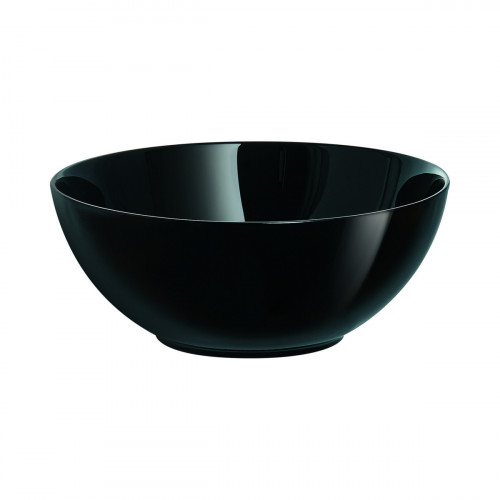 Coupelle rond noir verre trempé Ø 18 cm Diwali Luminarc