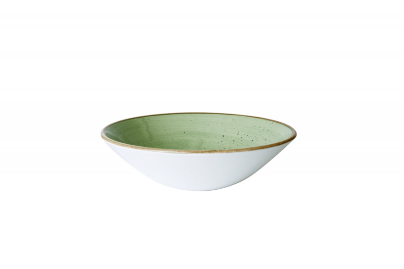 Bol rond Sage Green porcelaine vitrifiée Ø 29 cm Stonecast Churchill