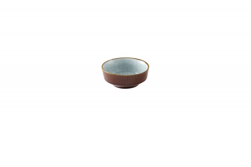 Bol à soupe rond brun porcelaine vitrifiée Ø 11,5 cm Kochi Churchill