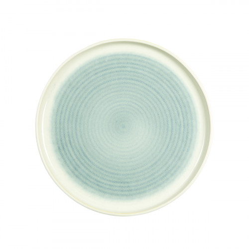 Assiette plate rond ivoire grès émaillé Ø 27,5 cm Pacific Pro.mundi