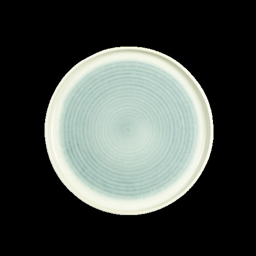 Assiette plate rond ivoire grès émaillé Ø 22 cm Pacific Pro.mundi