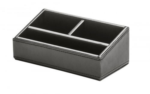 Porte sachets noir 6,3x16,1x8,3 cm Charme Jvd