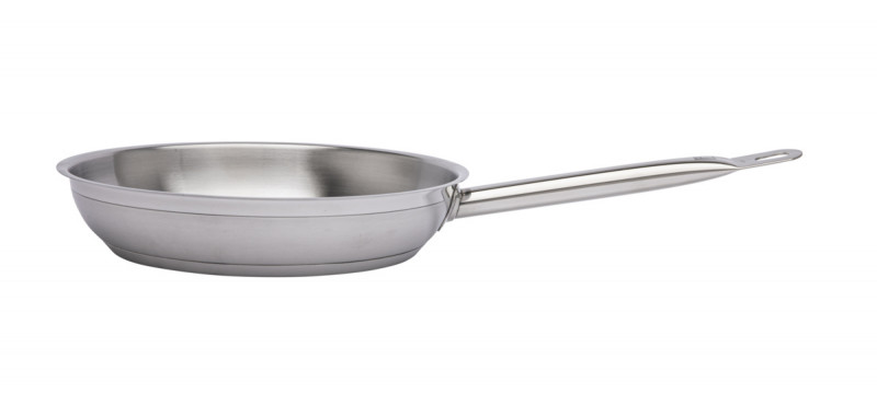 Poêle inox Ø 28 cm 5,5 cm Qualiplus Pro.cooker