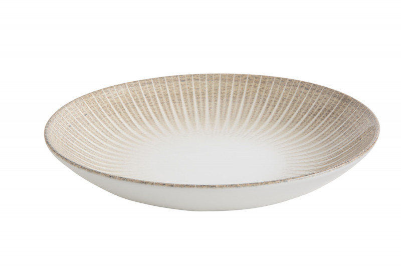 Assiette coupe creuse rond porcelaine Ø 26 cm Palma Accolade