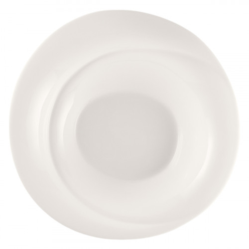 Assiette creuse rond blanc porcelaine bone china Ø 27,3 mm Pose Rak