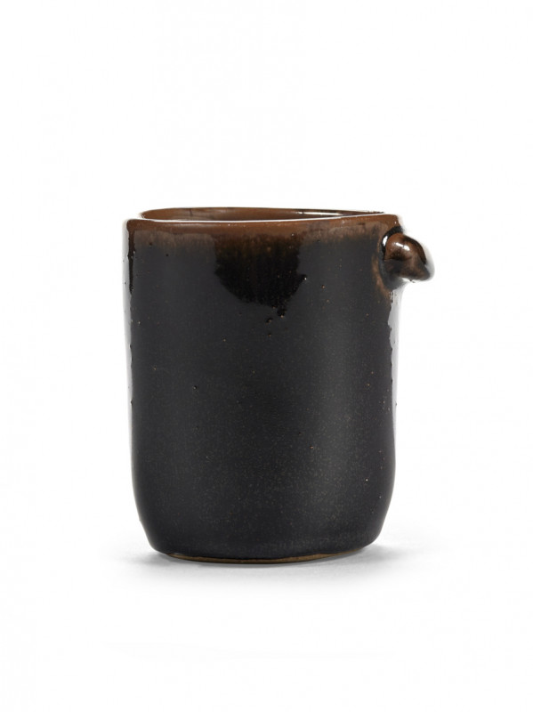 Mug ovale marron grès émaillé 25 cl 8,8 cm Out Of Lines Serax