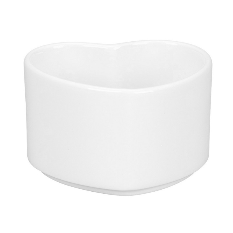 Sucrier sans couvercle blanc porcelaine 13 cl 8,1 cm Cliché Rak