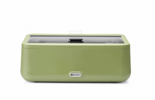 Chafing dish rectangulaire vert 12,5 L Hendi
