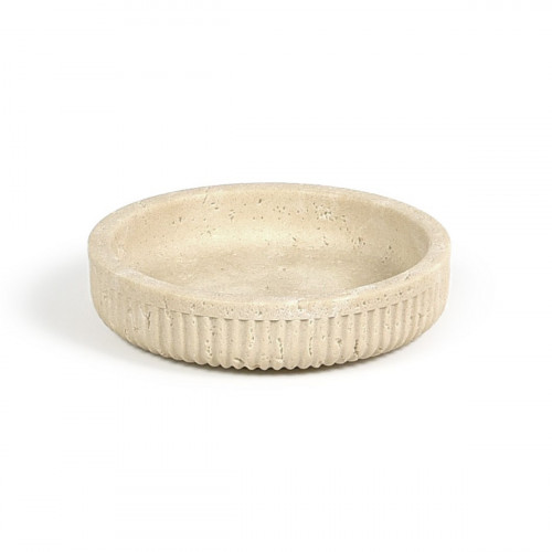 Porte savon beige résine Casablanca Foh