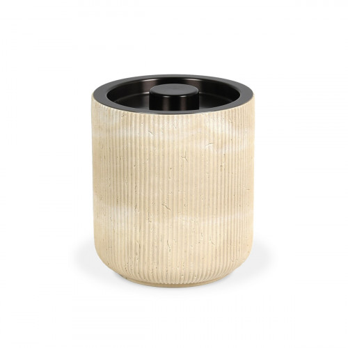 Seau à glace beige Ø 14,6 cm 17,9 cm Casablanca Foh