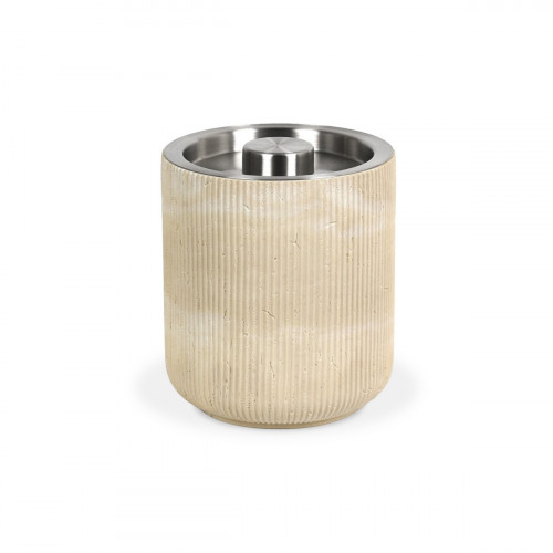 Seau à glace beige Ø 14,6 cm 17,9 cm Casablanca Foh