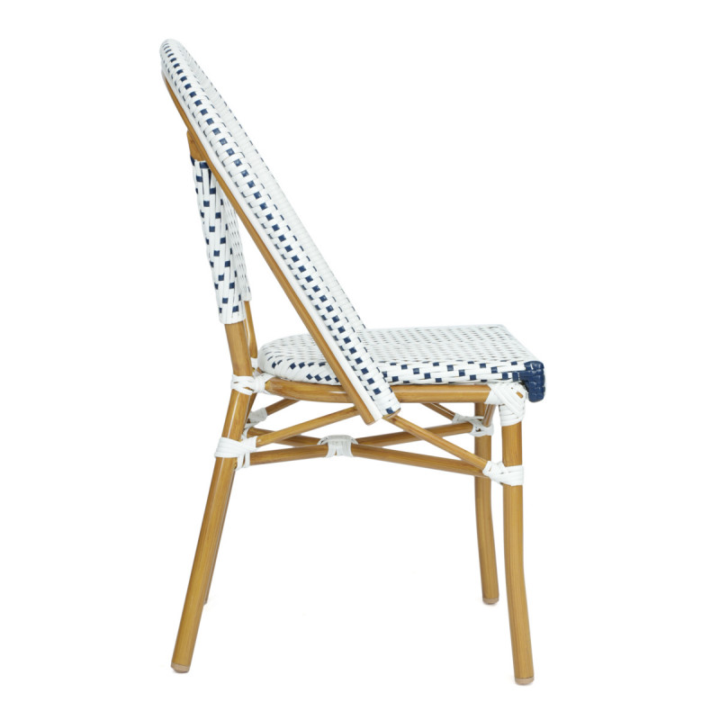 Chaise bleu marine 88x48x55 cm Frejus Flexmob