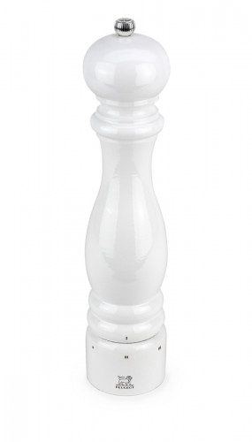 Moulin à sel humide blanc Ø 6,7 cm 30 cm Paris U Select Peugeot Saveurs